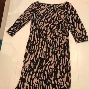 Eliza J Cheetah print cocktail dress